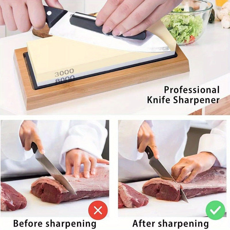 Whetstone set professional small stone 4 side grinding 400/1000 3000/8000-