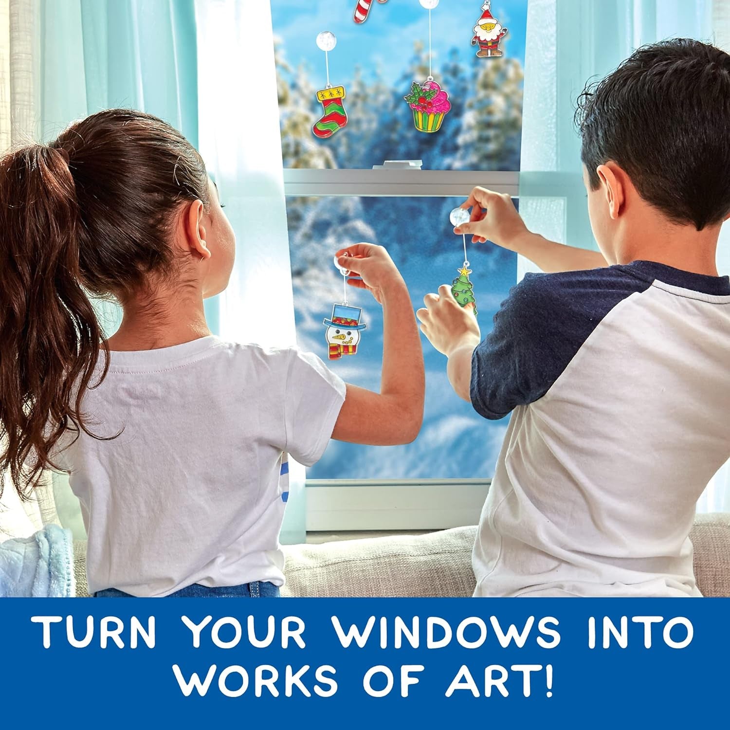 Create Your Own Holiday Window Art