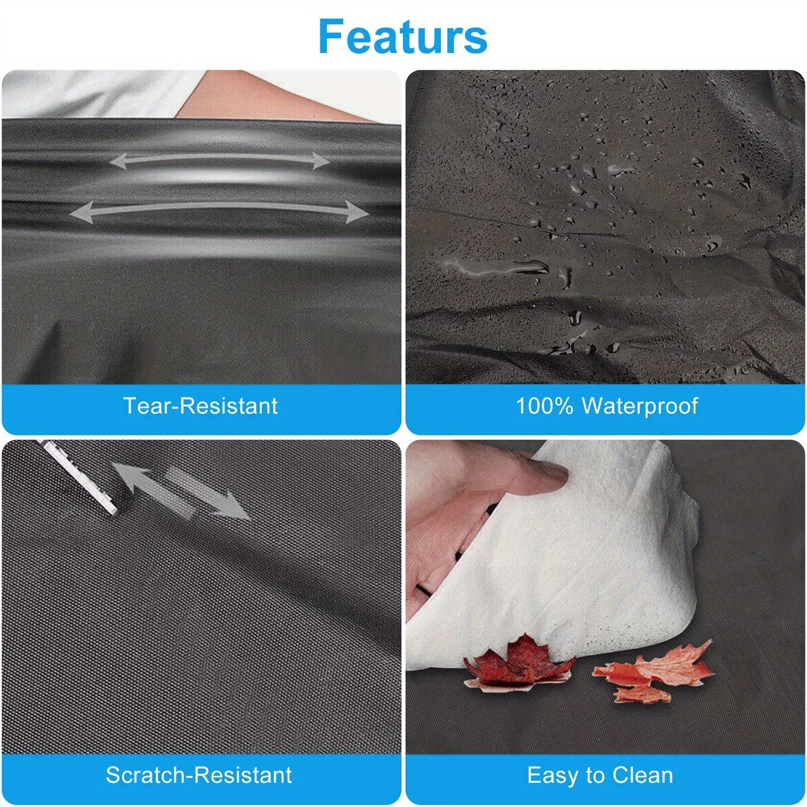 Universal XXL SUV Car Cover - Waterproof Outdoor All-Weather Sun Protection