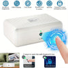 Biometric Fingerprint Storage Box – Portable Security Safe for Cash, Jewelry, & Phones with Morse Code & USB Rechargeable Lock