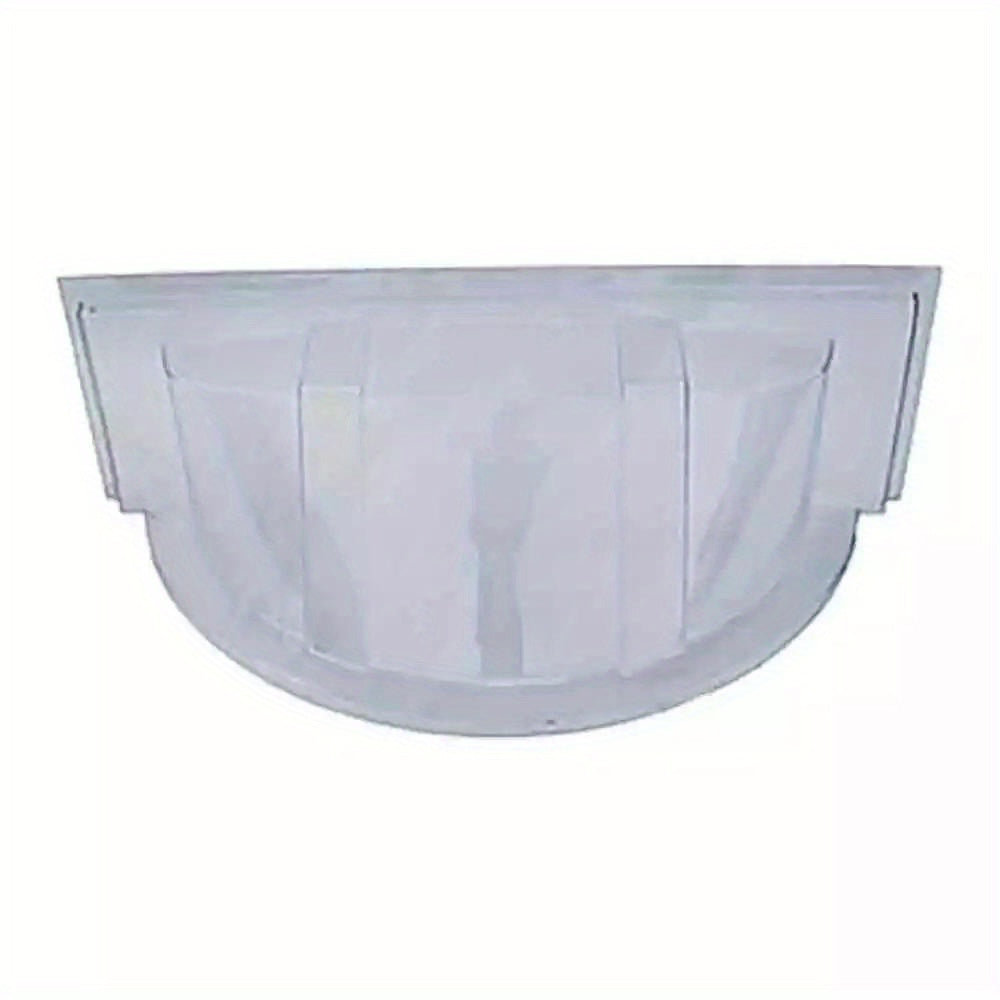 Round Bubble Window Well Cover, 39x17x15 in, Economy Design, 1 Pack