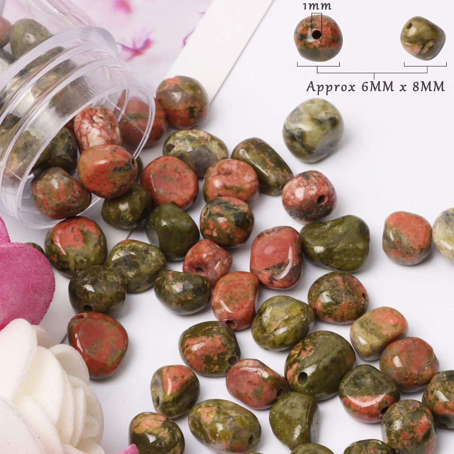 Natural Stone Beads for Jewelry Making