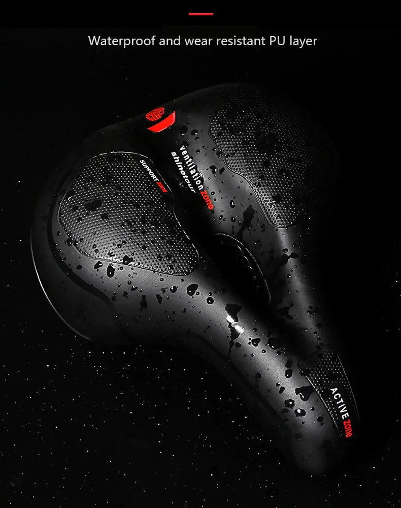 Waterproof Shock Absorbing Bicycle Seat