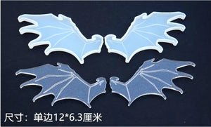 Transparent UV Resin Mold Bat Wings Jewelry Molds UV Resin Molds DIY Handcraft for Making Jewelry