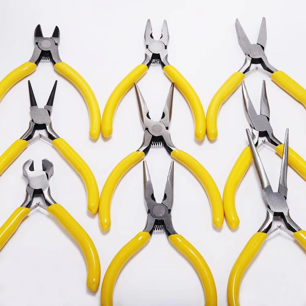 Multifunctional Hand Tools Jewelry Pliers Equipment round Nose End Cutting Wire Pliers for Jewelry Making Handmade Accessories