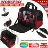 16Inches Wide Mouth Heavy Duty Tool Bag Tool Tote Storage 40Pocket Zipper Bag