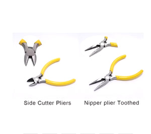 Multifunctional Hand Tools Jewelry Pliers Equipment round Nose End Cutting Wire Pliers for Jewelry Making Handmade Accessories