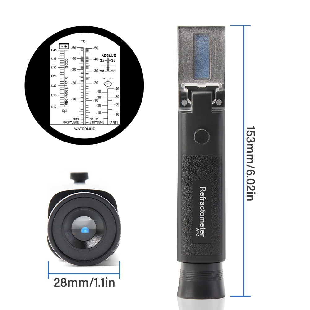 4 In 1 Antifreeze Handheld Tester Refractometer