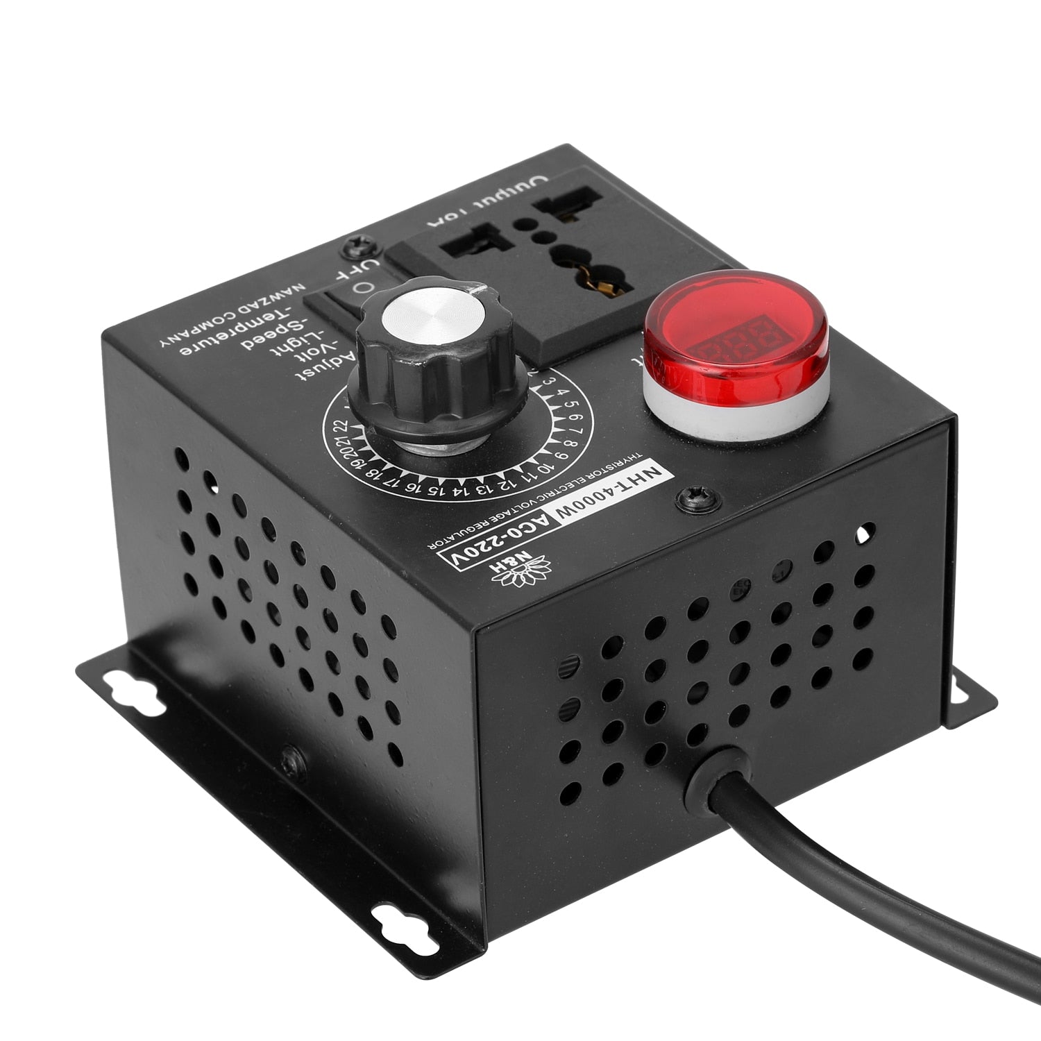 220V 4000W Compact Variable Voltage Regulator Controller