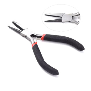 Carbon Steel Polishing Jewelry Pliers for Jewellery Making DIY Handmade Tools round Nose Pliers 130X70X18Mm F70