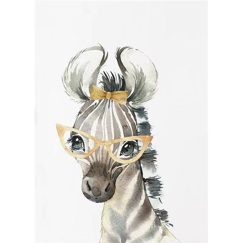 Diy Paint by Number Kits for Adult Child Cartoon Animal Oil Painting Art Kits Modern Wall Artworks DIY Coloring by Nu