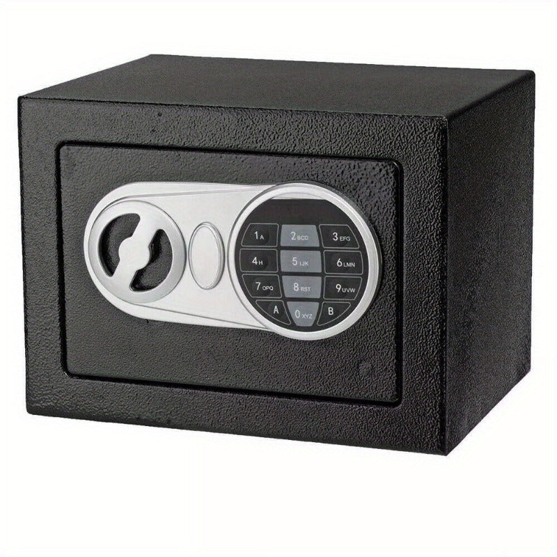 Durable Electronic Small Security Steel Digital Lock Home Office Storage Black