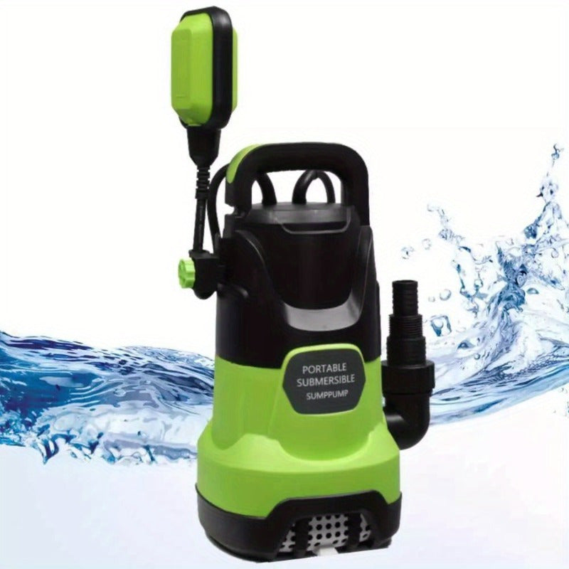1HP 3500GPH 750W Submersible Water Pump Dirty Clean Swimming Pool Pond Flood