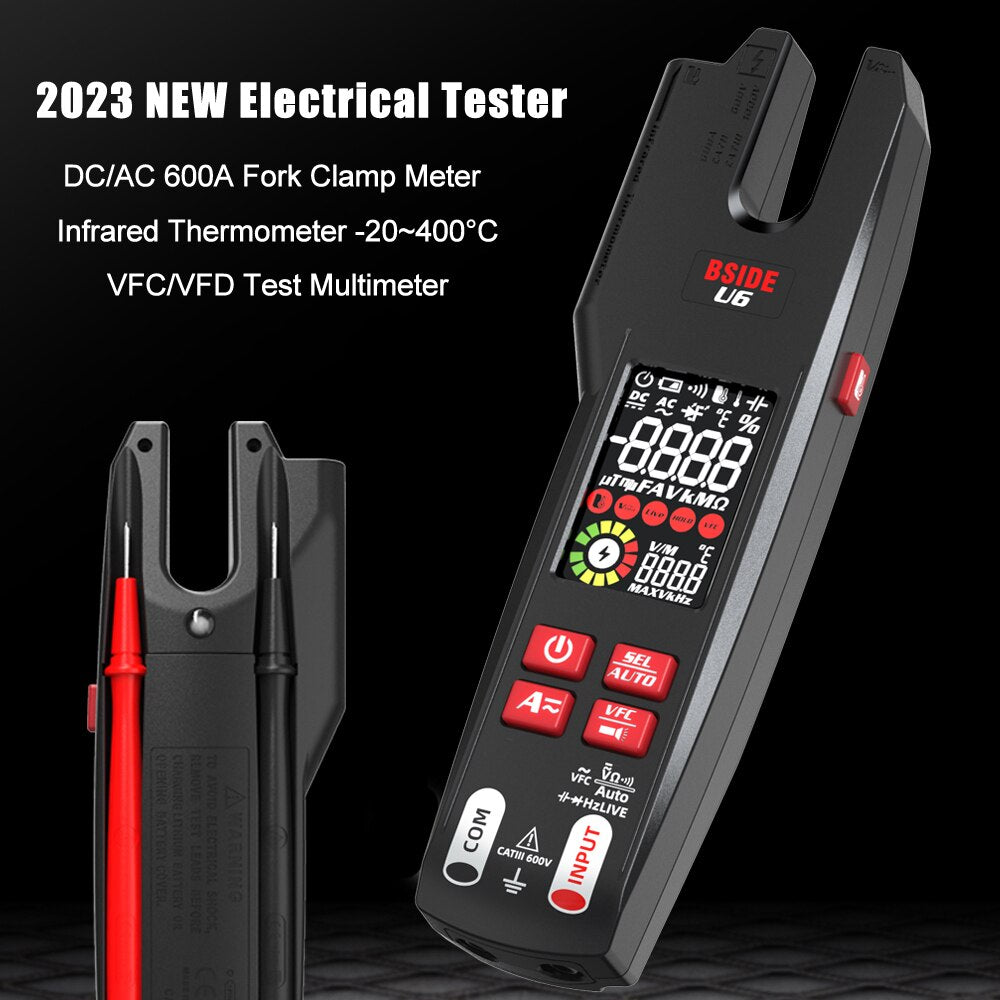 Digital Clamp Meter Fork Professional