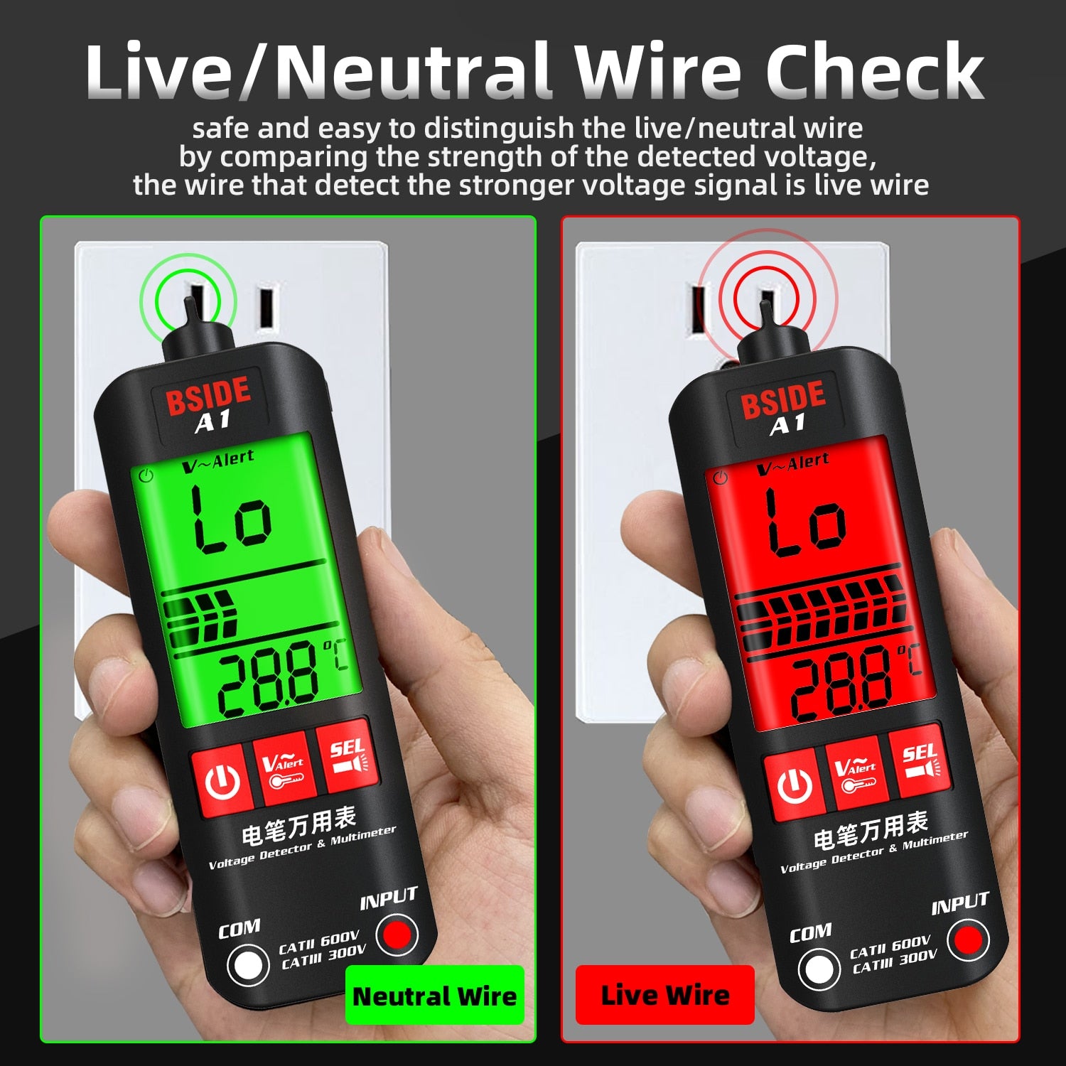 Voltage Tester Smart Digital Multimeter