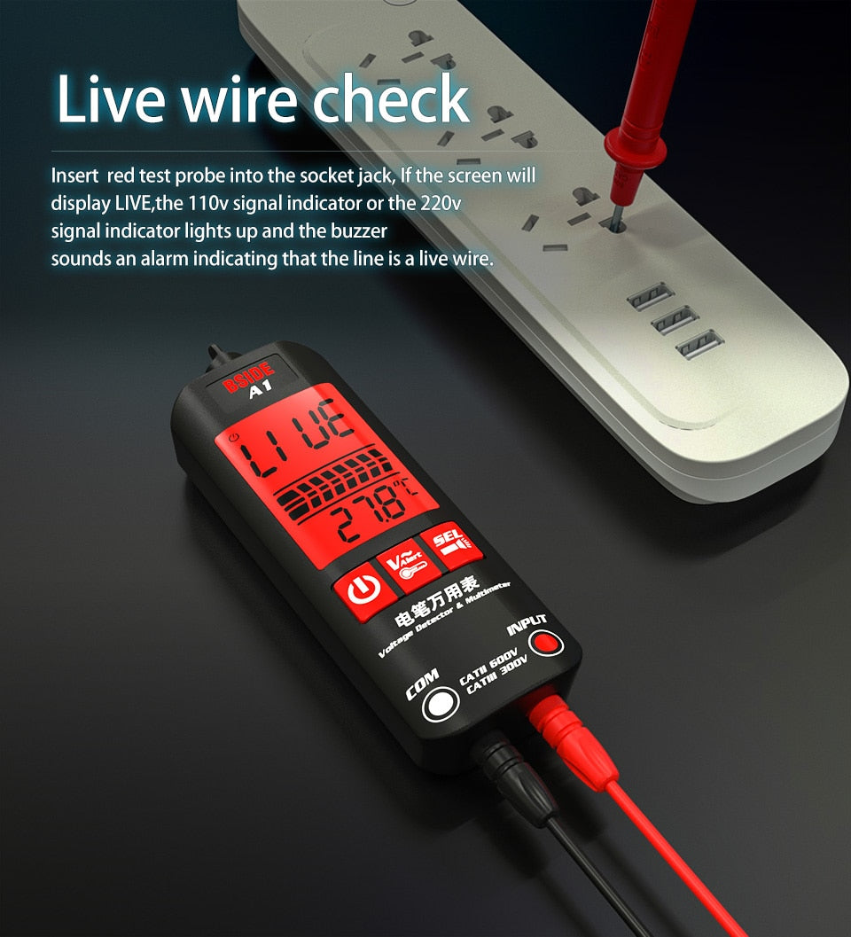 Voltage Tester Smart Digital Multimeter