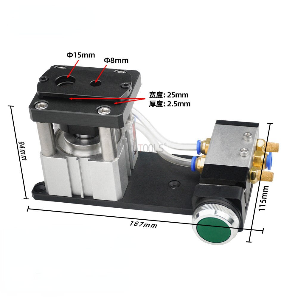 2-in-1 Edge Banding Punching Hole Machine