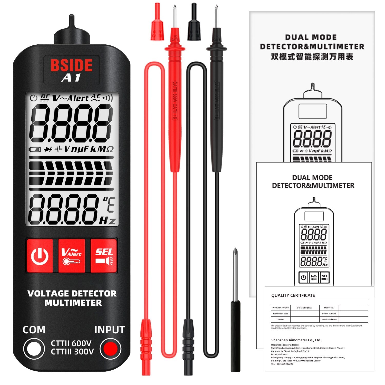 Voltage Tester Smart Digital Multimeter