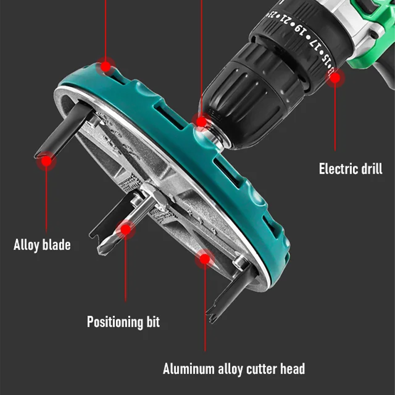 Adjustable Hole Opener Saw Cutter Drill Bit