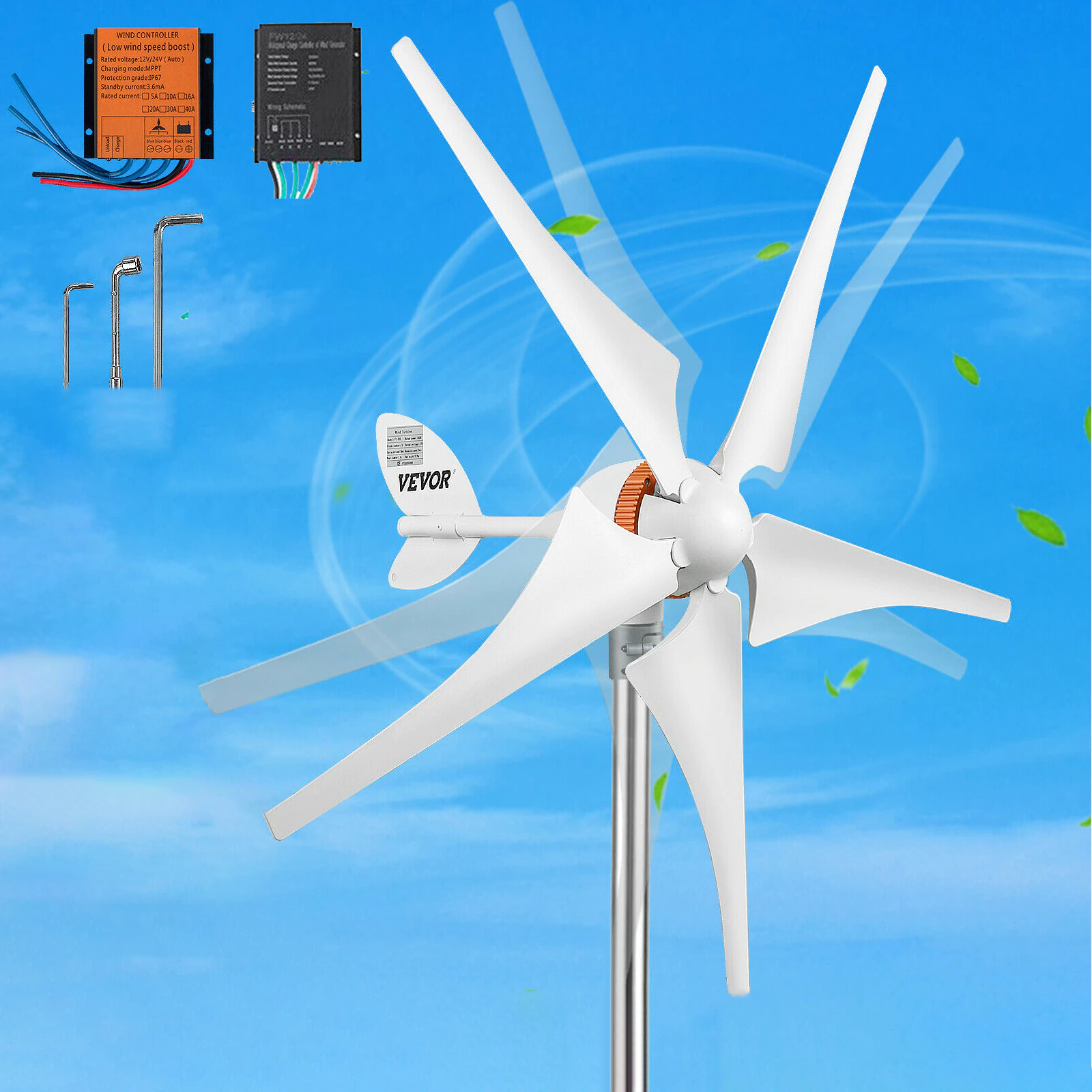 wind turbine for home_residential wind turbine_small wind turbine_wind turbine generator_wind generator for home_wind power for homes_DIYlife-today