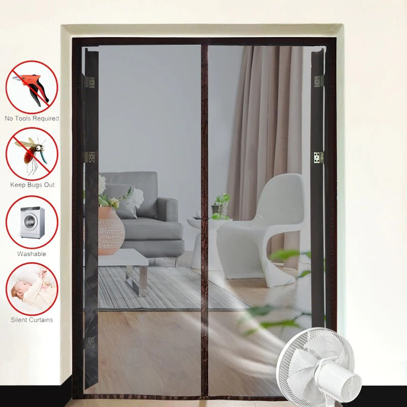 Magnetic Screen Door Curtain