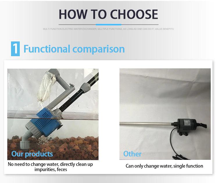 fish tank cleaner_gravel vacuum_aquarium vacuum_fish tank vacuum_aquarium cleaner_DIYlife-today