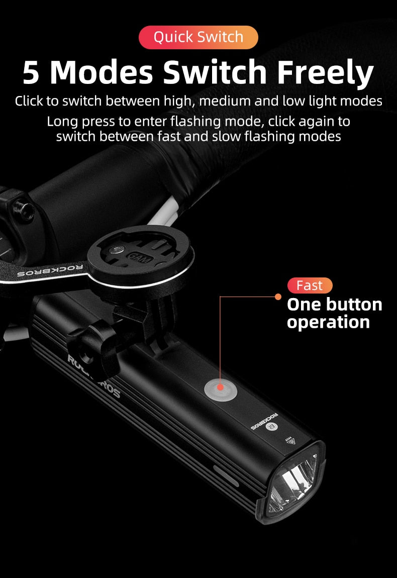 Rechargeable Bike Light