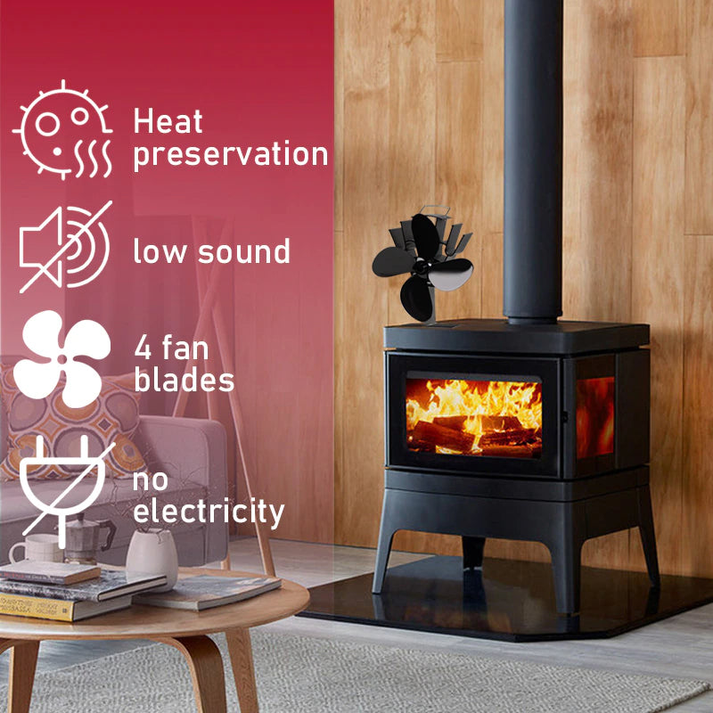 Heat-Powered Stove Fan