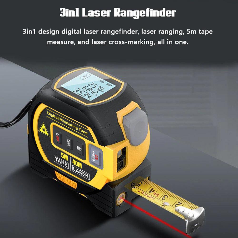 Laser Tape Measure_Laser Measuring_Digital Measuring Tape_Laser Measuring Tool_DIYlife-today