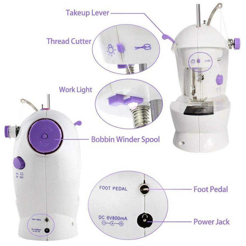 sewing machine_mini sewing machine_portable sewing machine _stitching machine_DIYlife-today