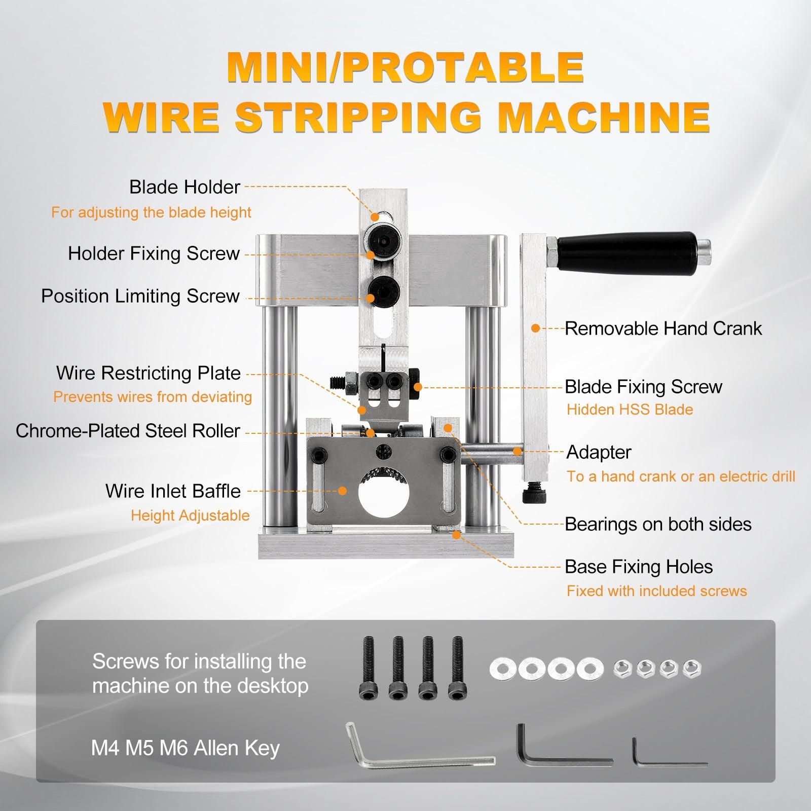 Wire stripper_Wire stripping machine _Wire stripping tool_Electric wire stripper_Cable stripper _DIYlife-today