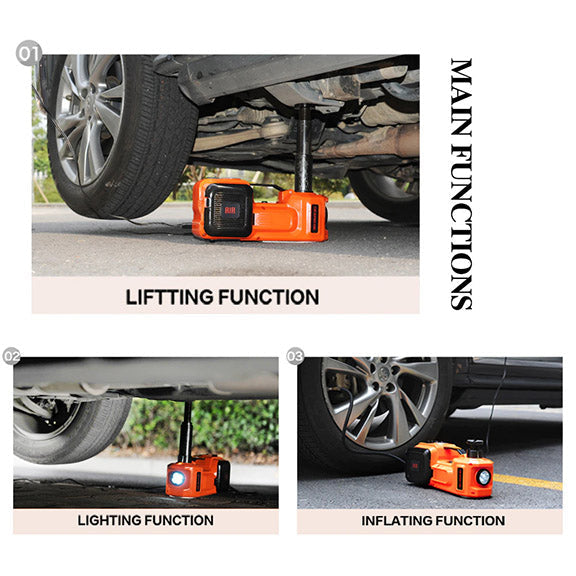 Car Jack_5 Ton Car Lift Jack_Car Jack Stand_Electric Hydraulic Car Jack_DIY Life Today_Image