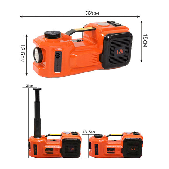 Car Jack_5 Ton Car Lift Jack_Car Jack Stand_Electric Hydraulic Car Jack_DIY Life Today_Image