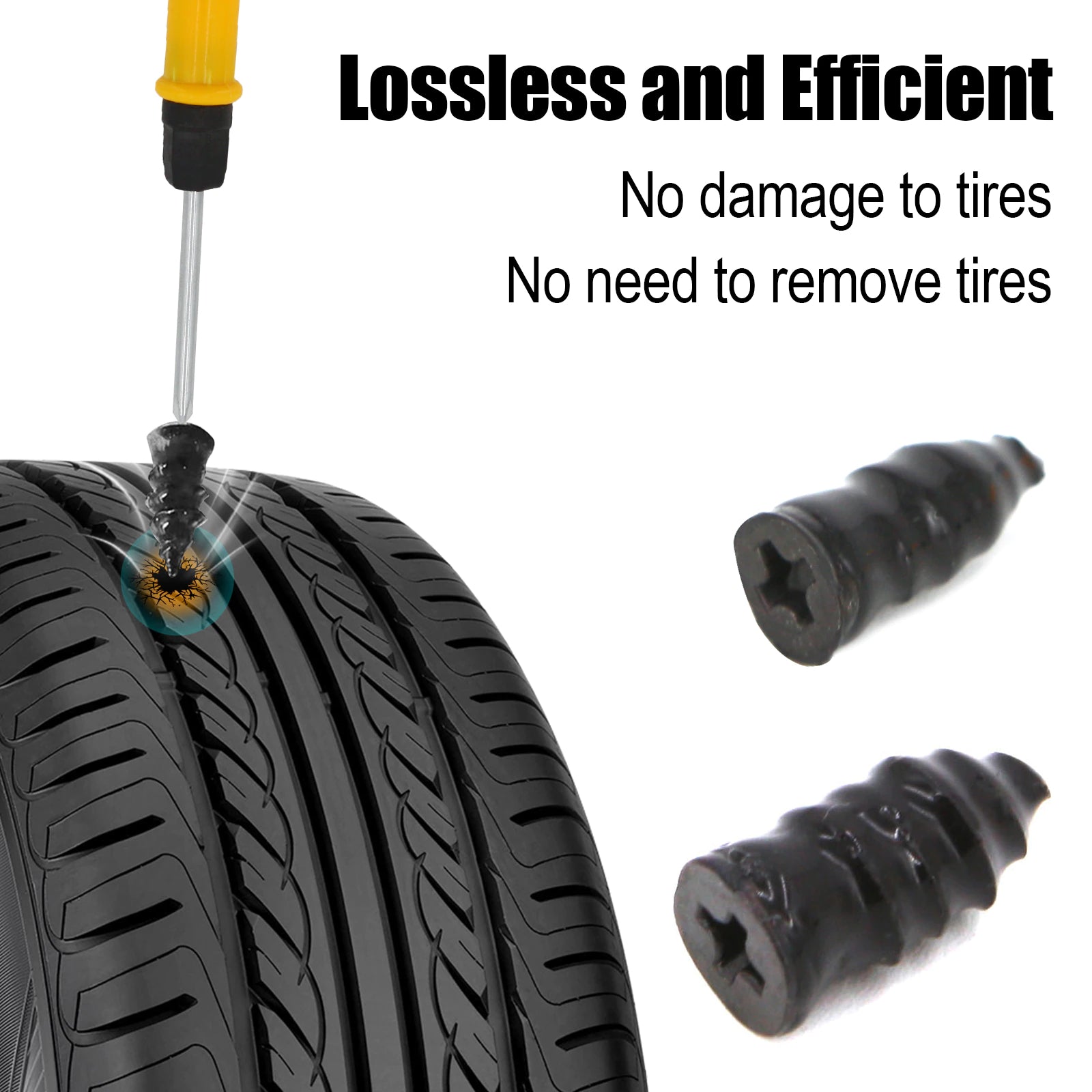 Tire plug kit_Tire repair kit _Tire patch kit_Flat tire repair kit_DIYlife-today