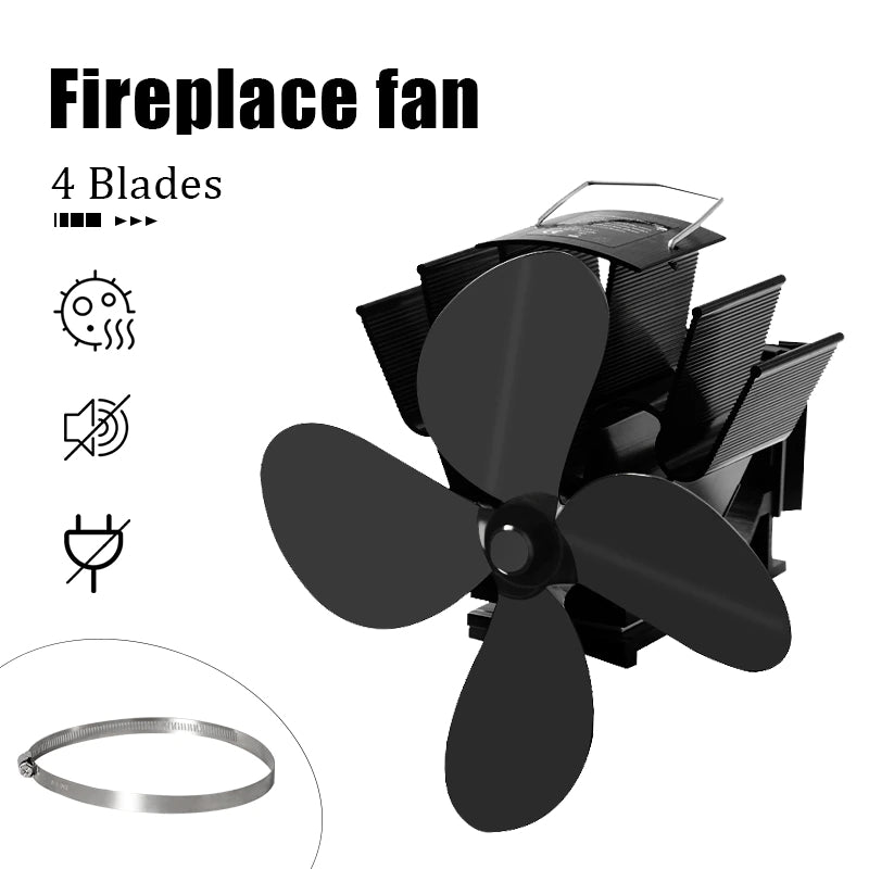 Heat-Powered Stove Fan