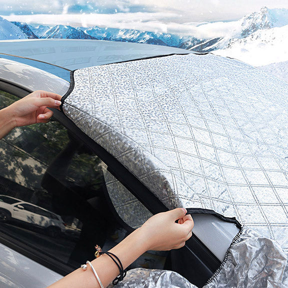 Wind Shield Snow Cover, Winter Windshield Cover, Windshield Ice Cover, Windshield Snow Protector