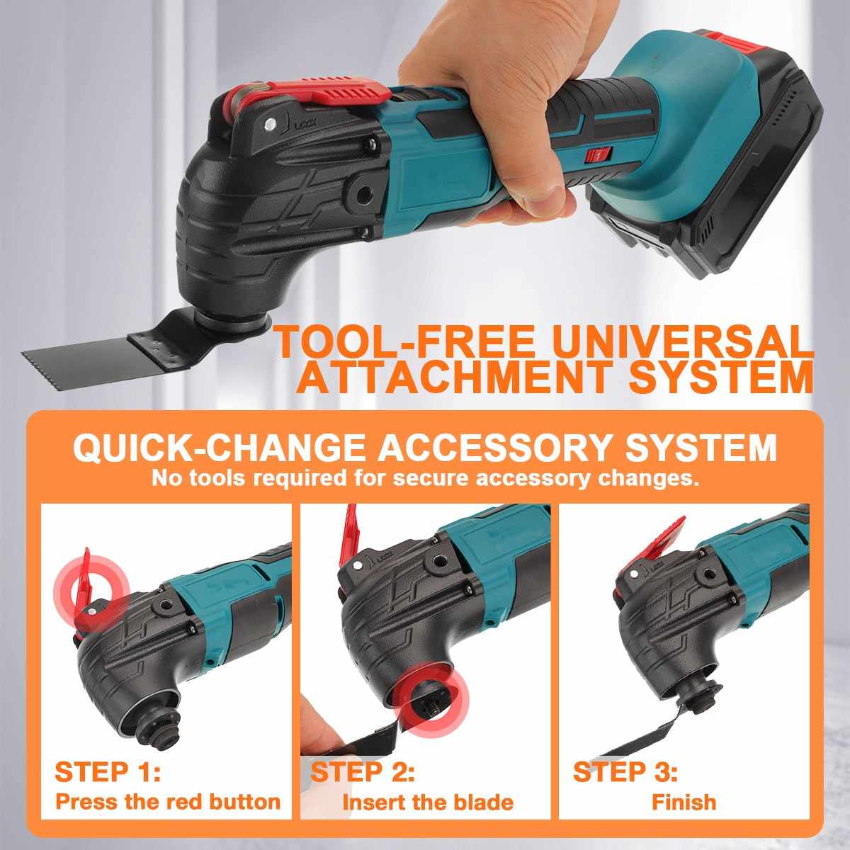 Cordless Oscillating Multi-Tool