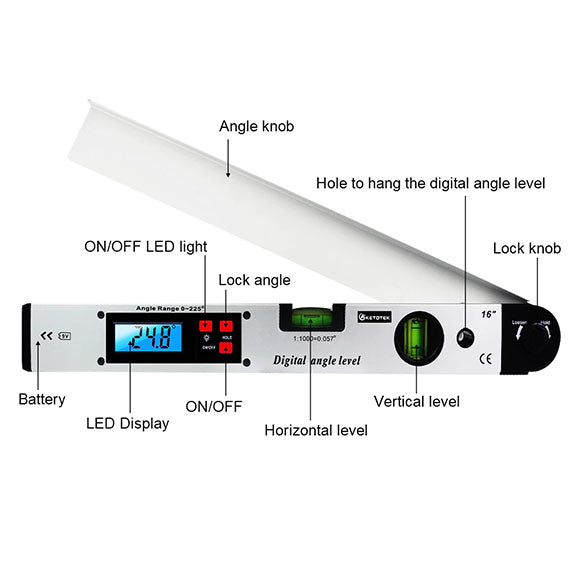 Angle Measurer Digital Angle Finder - DIY Life Today