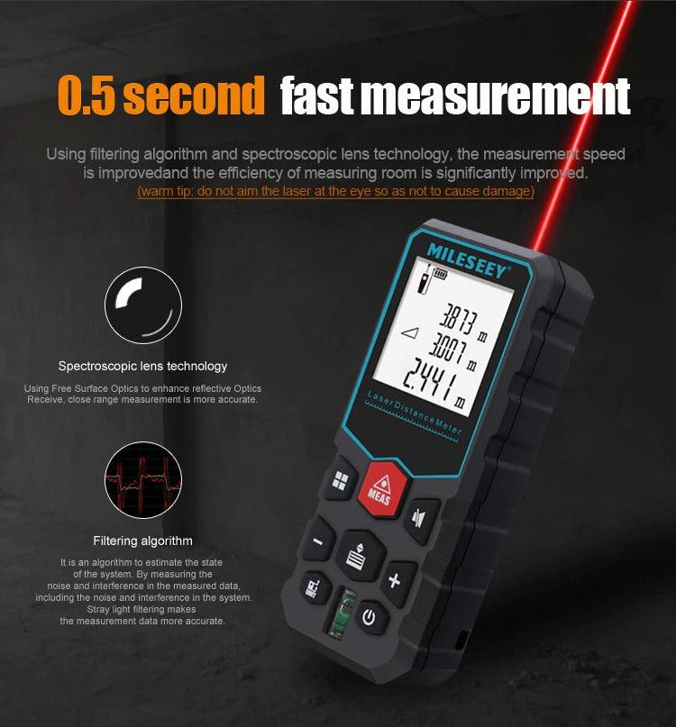 Laser Tape Measure_Digital Measuring Tape_Laser Measuring Tool_Laser Measuring_DIYlife-today