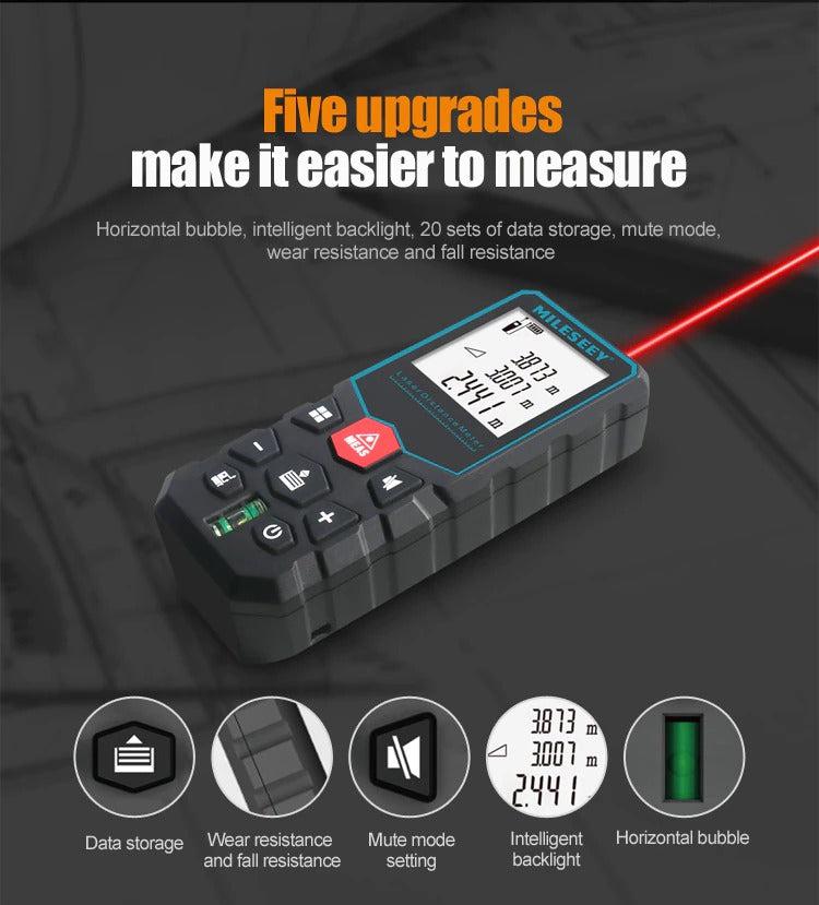 Laser Tape Measure_Digital Measuring Tape_Laser Measuring Tool_Laser Measuring_DIYlife-today