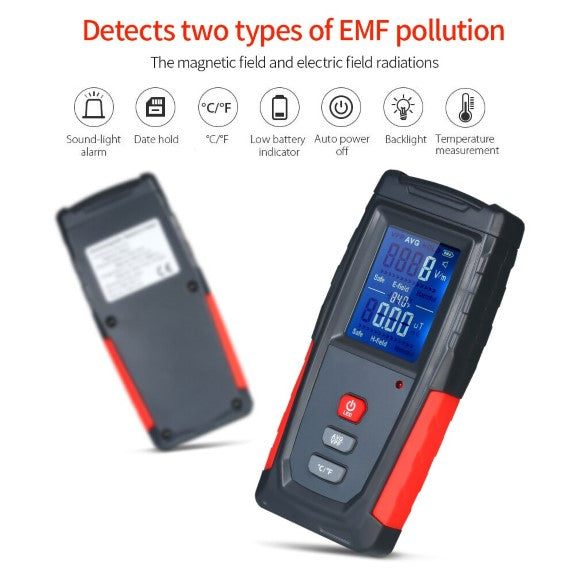 EMF Reader Electromagnetic Radiation Tester