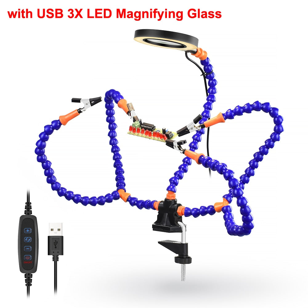 Magnifying Soldering Station
