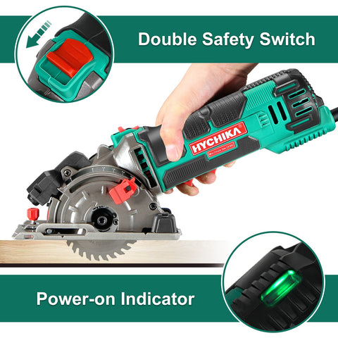 Laser Mini Circular Saw - DIYlife-today
