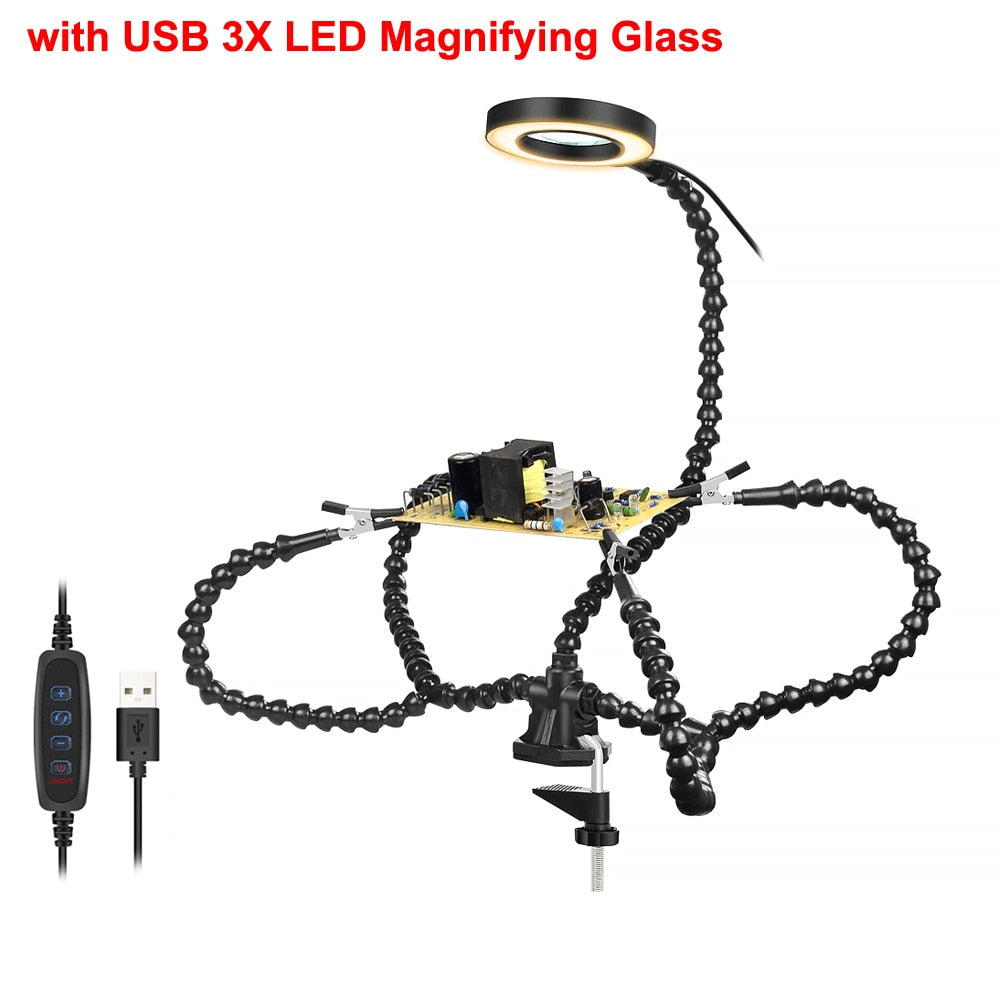 Magnifying Soldering Station