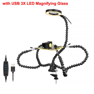 Magnifying Soldering Station