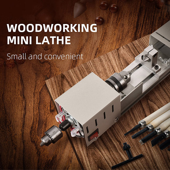 Mini Lathe Machine For Woodworking, Beads, Pearl_Image