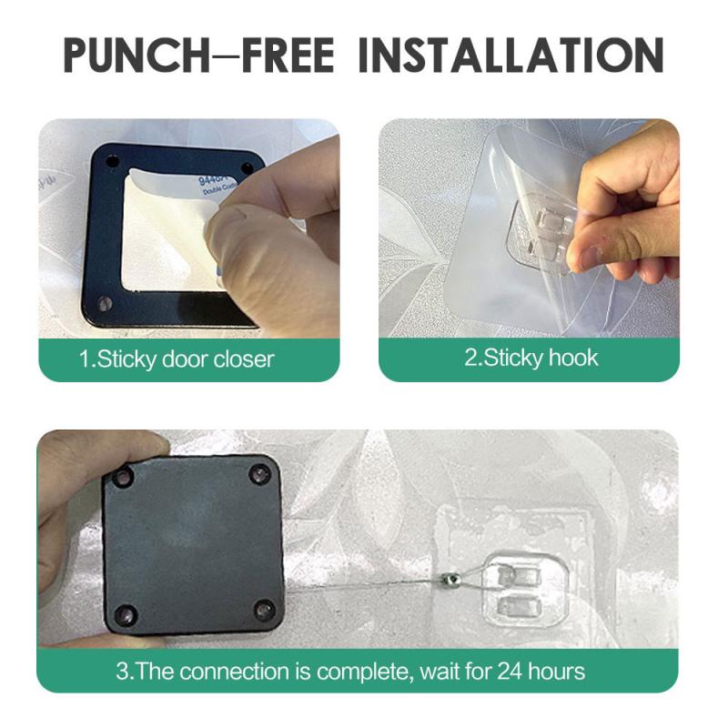 Punch-Free Automatic Door Closer_DIYLife-Today_Image