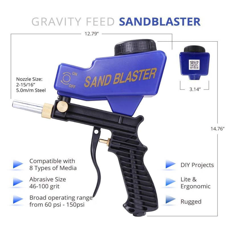 Sand Blaster Gun Kit