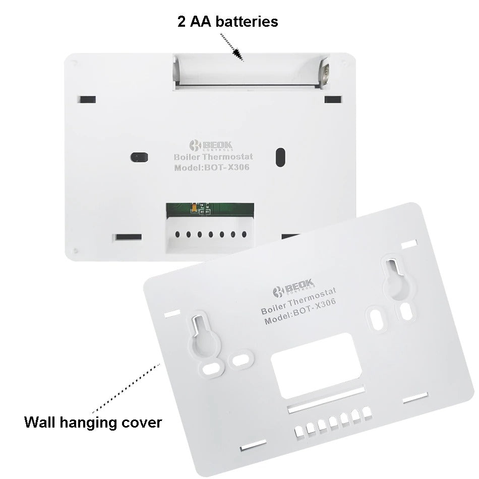 Wireless Thermostat Touch Screen